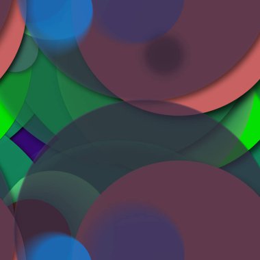 Daire saydam arka plan - eğilim seamless modeli.