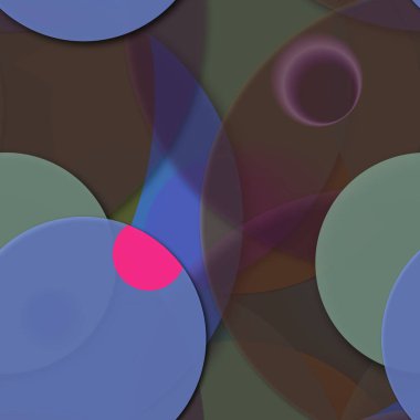 Daire saydam arka plan - eğilim seamless modeli.