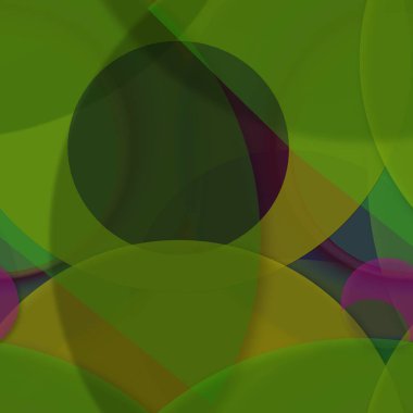 Daire saydam arka plan - eğilim seamless modeli.