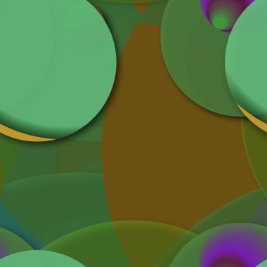 Daire saydam arka plan - eğilim seamless modeli.