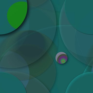 Daire saydam arka plan - eğilim seamless modeli.