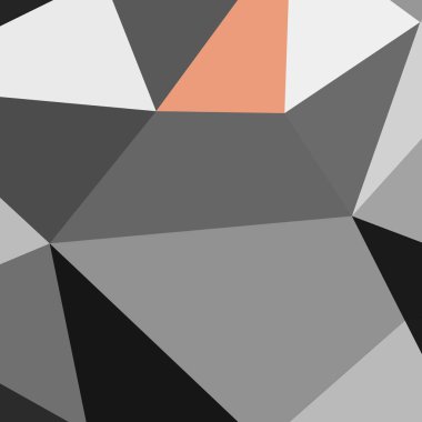 Üçgen poligonal arka plan - eğilim desen.