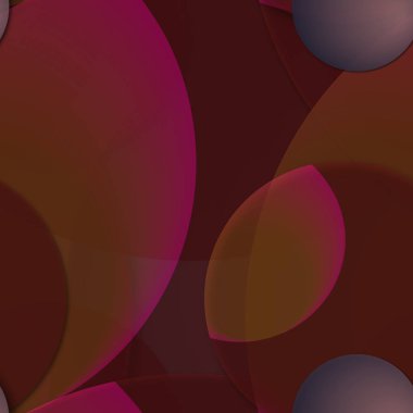 Daire saydam arka plan - eğilim seamless modeli.