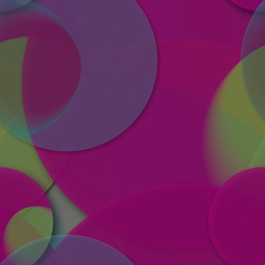 Daire saydam arka plan - eğilim seamless modeli.