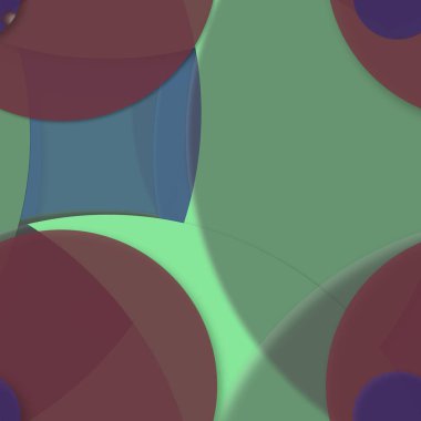 Daire saydam arka plan - eğilim seamless modeli.