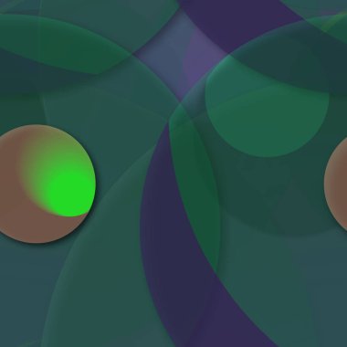 Daire saydam arka plan - eğilim seamless modeli.