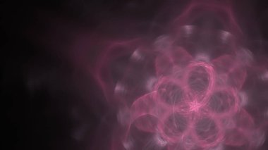 Fantezi kaotik renkli fraktal desen. Soyut Fraktal şekiller. 3D render resimde arka plan veya duvar kağıdı.