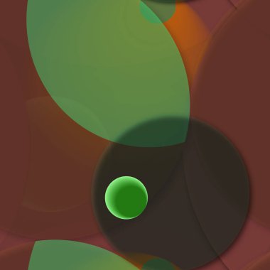 Daire saydam arka plan - eğilim seamless modeli.