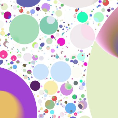 Daire saydam arka plan - eğilim seamless modeli.