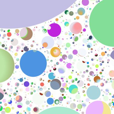 Daire saydam arka plan - eğilim seamless modeli.