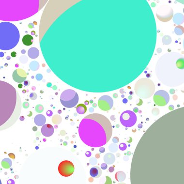 Daire saydam arka plan - eğilim seamless modeli.