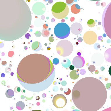 Daire saydam arka plan - eğilim seamless modeli.