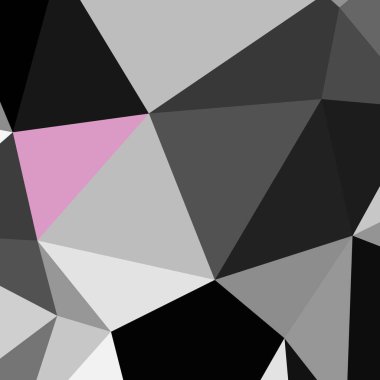 Üçgen poligonal arka plan - eğilim desen.