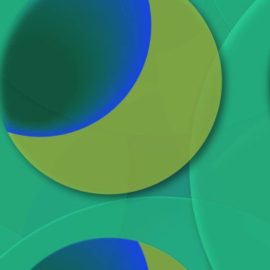 Daire saydam arka plan - eğilim seamless modeli.