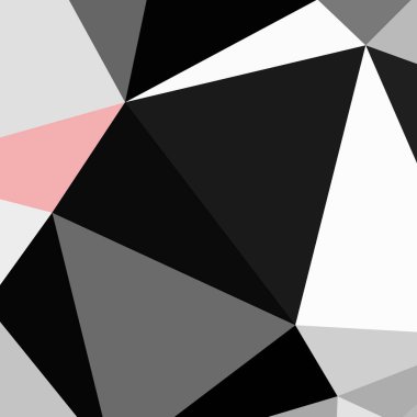 Üçgen poligonal arka plan - eğilim desen.