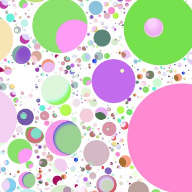 Daire saydam arka plan - eğilim seamless modeli.