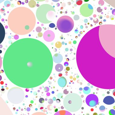 Daire saydam arka plan - eğilim seamless modeli.