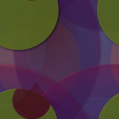 Daire saydam arka plan - eğilim seamless modeli.