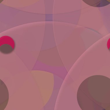 Daire saydam arka plan - eğilim seamless modeli.