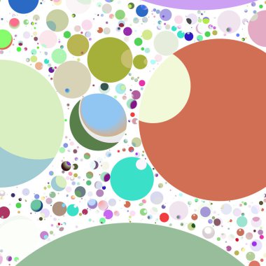 Daire saydam arka plan - eğilim seamless modeli.