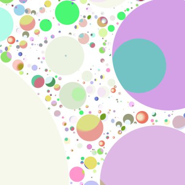 Daire saydam arka plan - eğilim seamless modeli.