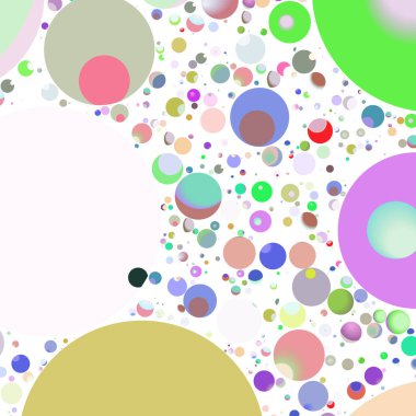 Daire saydam arka plan - eğilim seamless modeli.