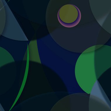 Daire saydam arka plan - eğilim seamless modeli.