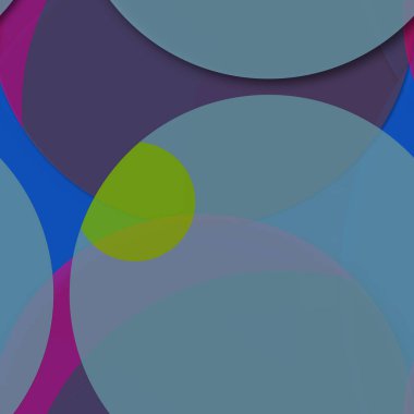 Daire saydam arka plan - eğilim seamless modeli.