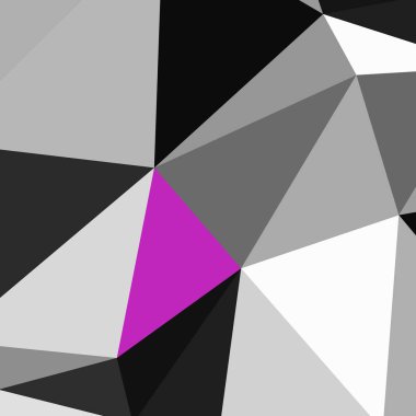 Üçgen poligonal arka plan - eğilim desen.