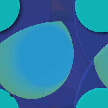 Daire saydam arka plan - eğilim seamless modeli.