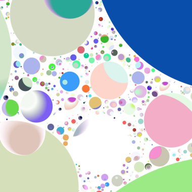 Daire saydam arka plan - eğilim seamless modeli.