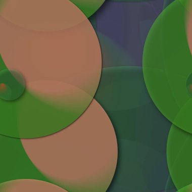 Daire saydam arka plan - eğilim seamless modeli.