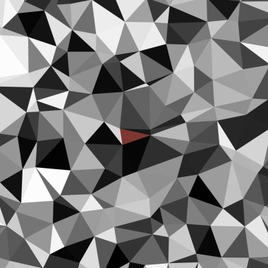 Üçgen poligonal arka plan - eğilim desen.