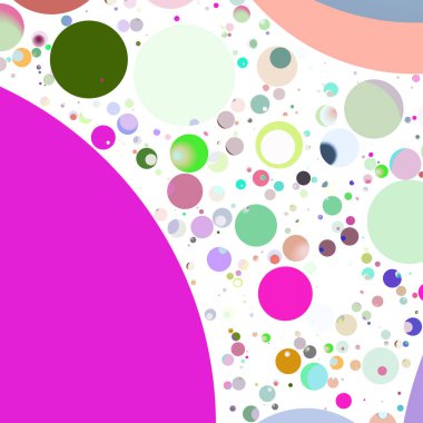 Daire saydam arka plan - eğilim seamless modeli.