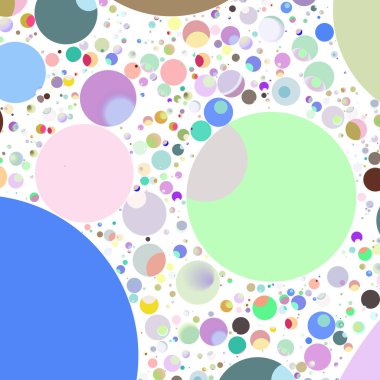 Daire saydam arka plan - eğilim seamless modeli.