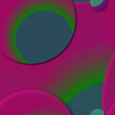 Daire saydam arka plan - eğilim seamless modeli.