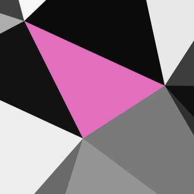 Üçgen poligonal arka plan - eğilim desen.