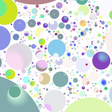 Daire saydam arka plan - eğilim seamless modeli.