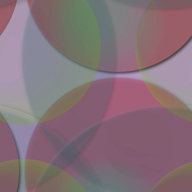 Daire saydam arka plan - eğilim seamless modeli.