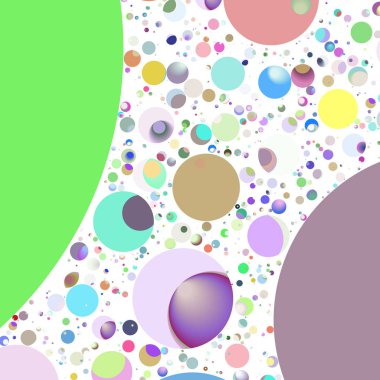 Daire saydam arka plan - eğilim seamless modeli.