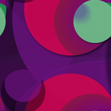 Daire saydam arka plan - eğilim seamless modeli.