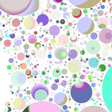 Daire saydam arka plan - eğilim seamless modeli.