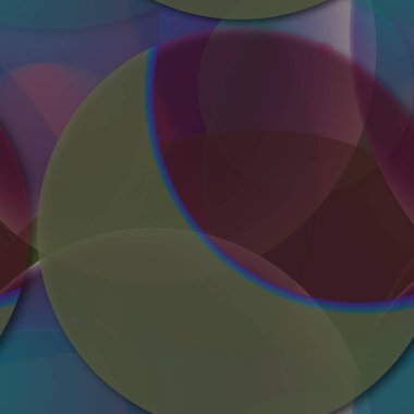 Daire saydam arka plan - eğilim seamless modeli.