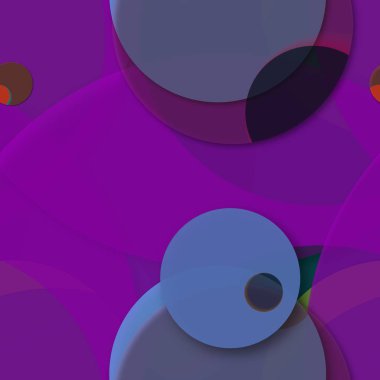 Daire saydam arka plan - eğilim seamless modeli.