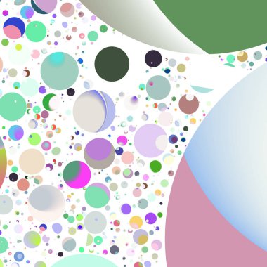 Daire saydam arka plan - eğilim seamless modeli.