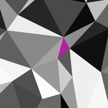 Üçgen poligonal arka plan - eğilim desen.