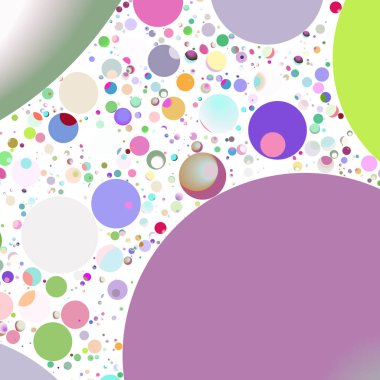 Daire saydam arka plan - eğilim seamless modeli.