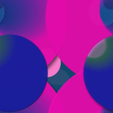 Daire saydam arka plan - eğilim seamless modeli.