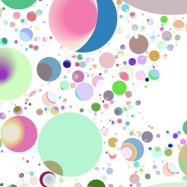 Daire saydam arka plan - eğilim seamless modeli.