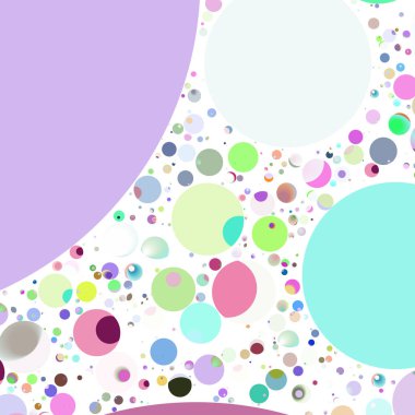 Daire saydam arka plan - eğilim seamless modeli.